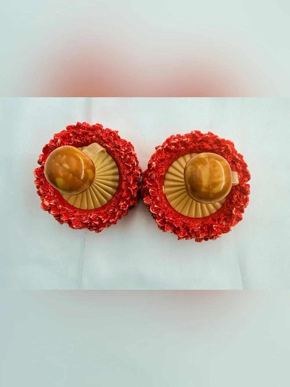 Authentic American Girl Nanea Hula Outfit Uli Uli Gourds Shakers - Like New!